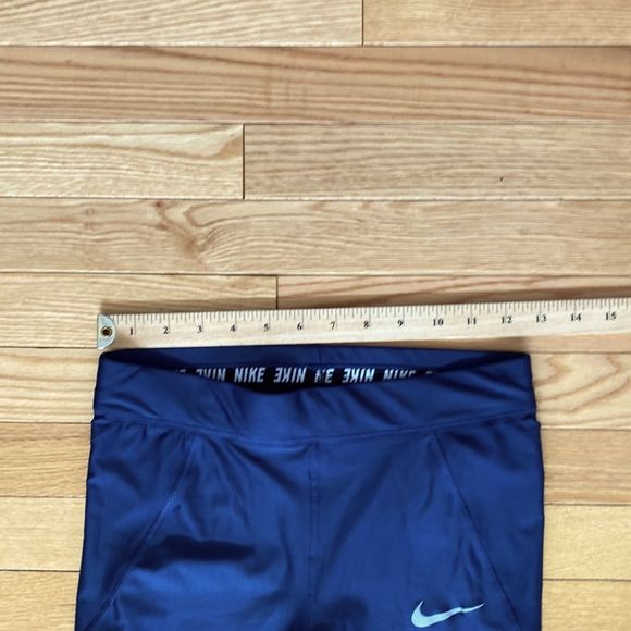 NIKE PRO DRI-FIT DEEP ROYAL BLUE LEGGINGS size small - Picture 7 of 10